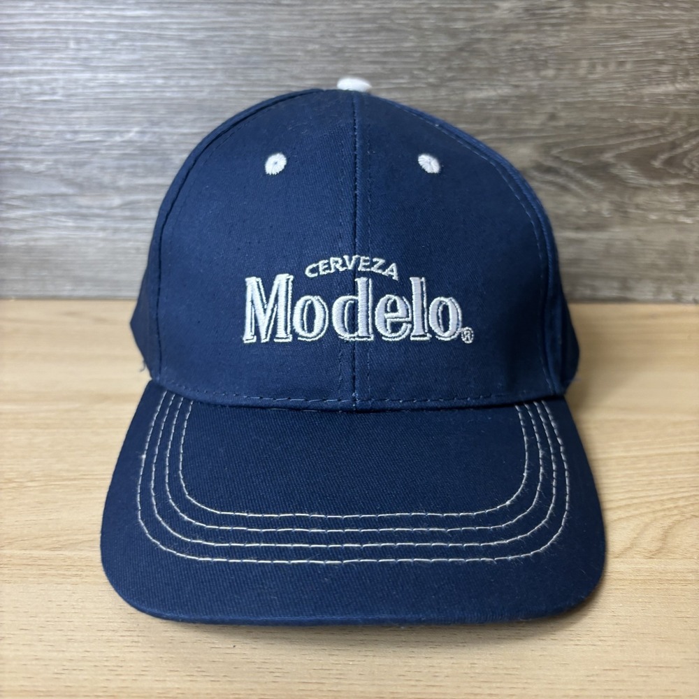 Modelo Hat Cap Strap Back Embroidered Beer Promo Lightweight Mens